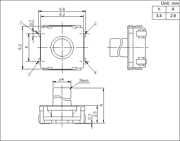 SKRAAKE010規(guī)格圖紙